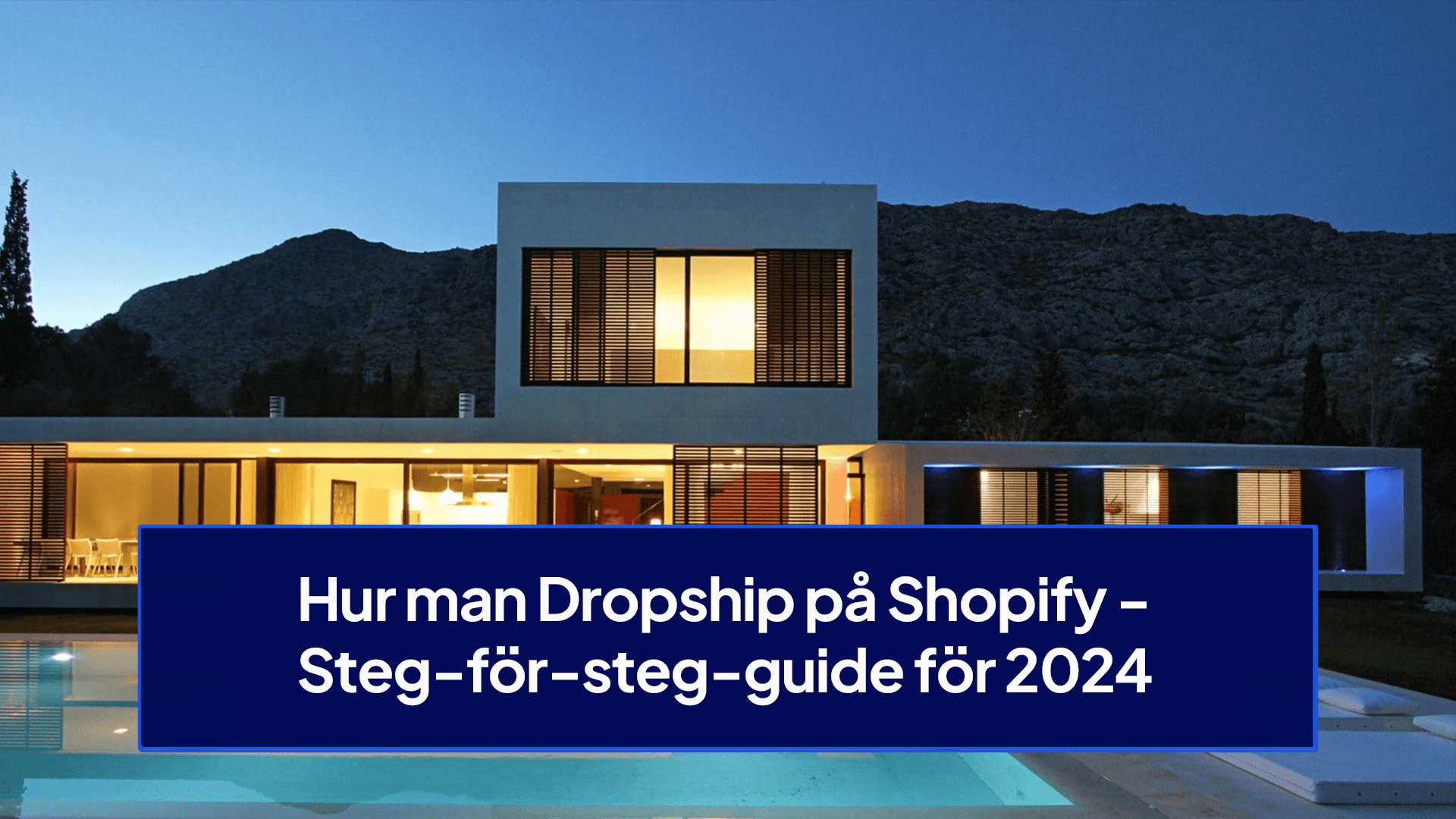 Hur man Dropship på Shopify — Steg-för-steg-guide för 2024