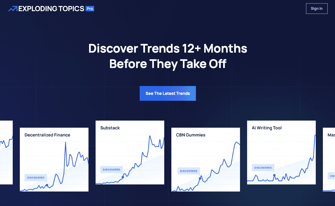 Exploding Topics