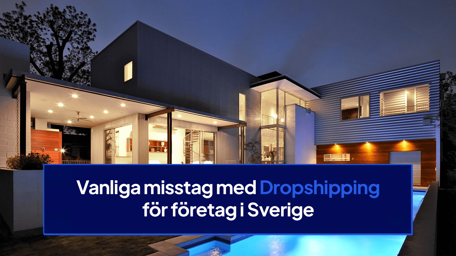 Vanliga misstag med dropshipping för företag i Sverige