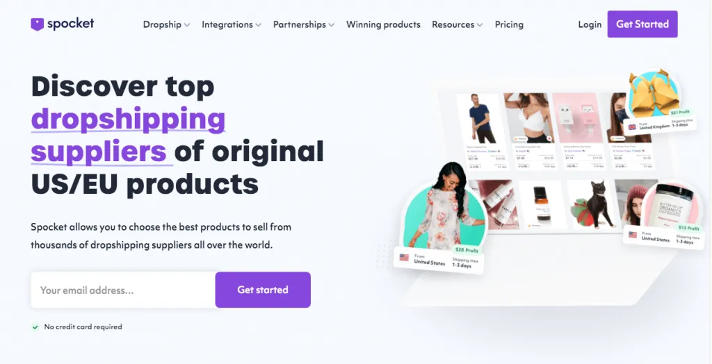 Dropshipping Spocket