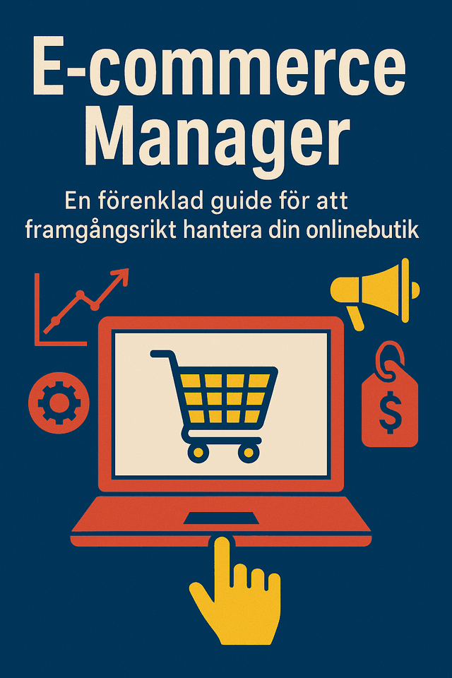 E-commerce Manager: En förenklad guide för att framgångsrikt hantera din onlinebutik