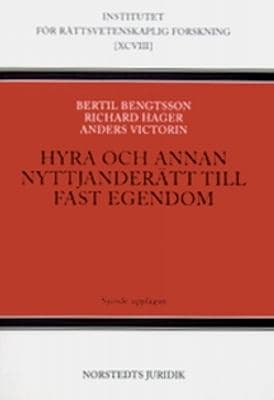 Hyra och annan nyttjanderätt till fast egendom