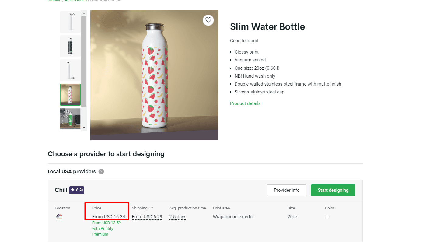 Dropshipping produkt